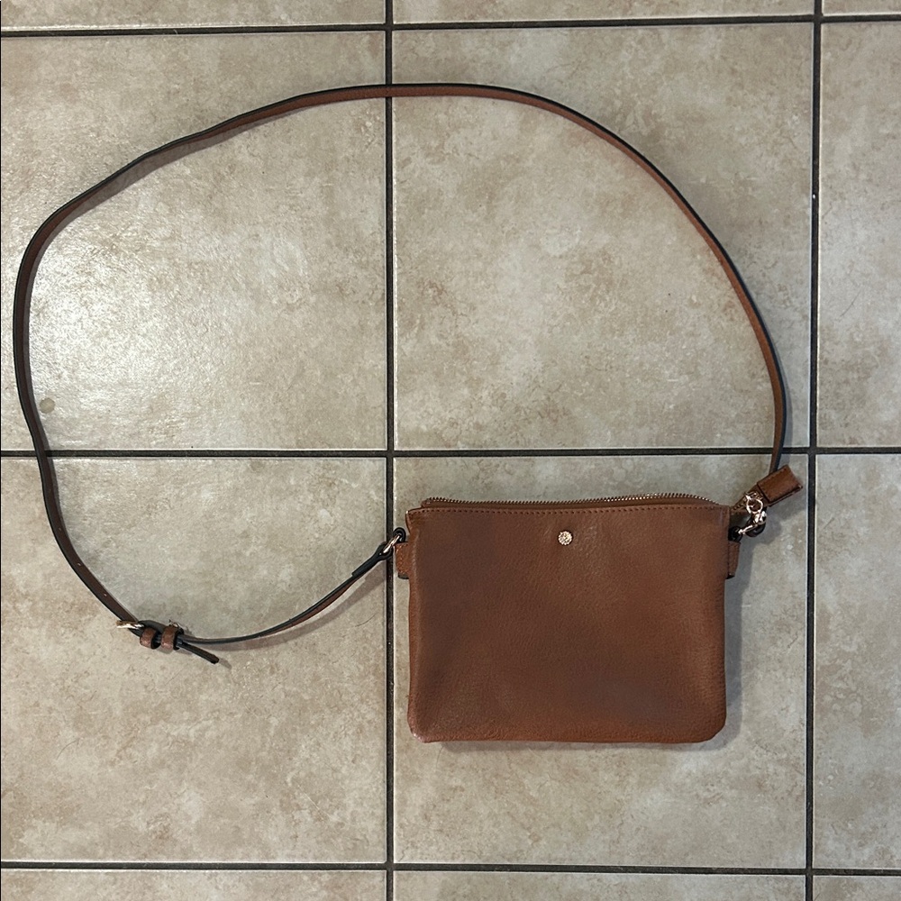 LC Lauren Conrad Brown Crossbody Bag